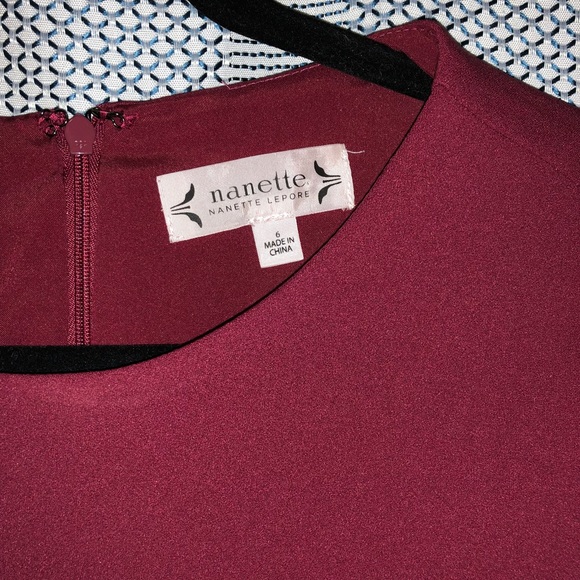 Beautiful “Red Wine” Colored Dress - Picture 4 of 4